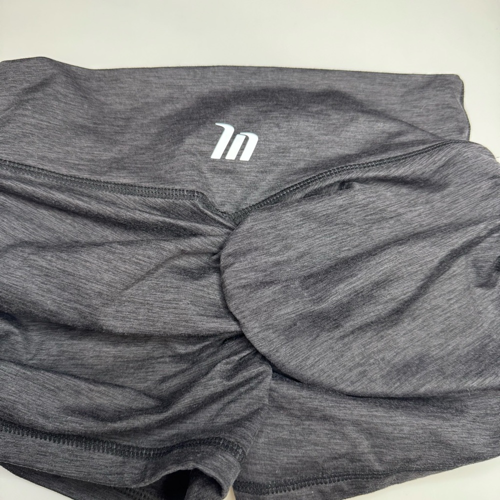Muscle Nation Rouched Drawstring Athletic Shorts - Picture 6 of 7
